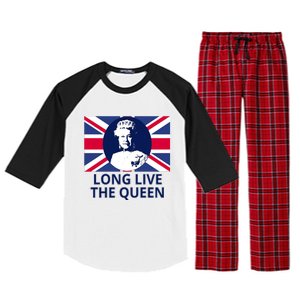 Long Live The Queen Elizabeth Raglan Sleeve Pajama Set