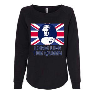 Long Live The Queen Elizabeth Womens California Wash Sweatshirt