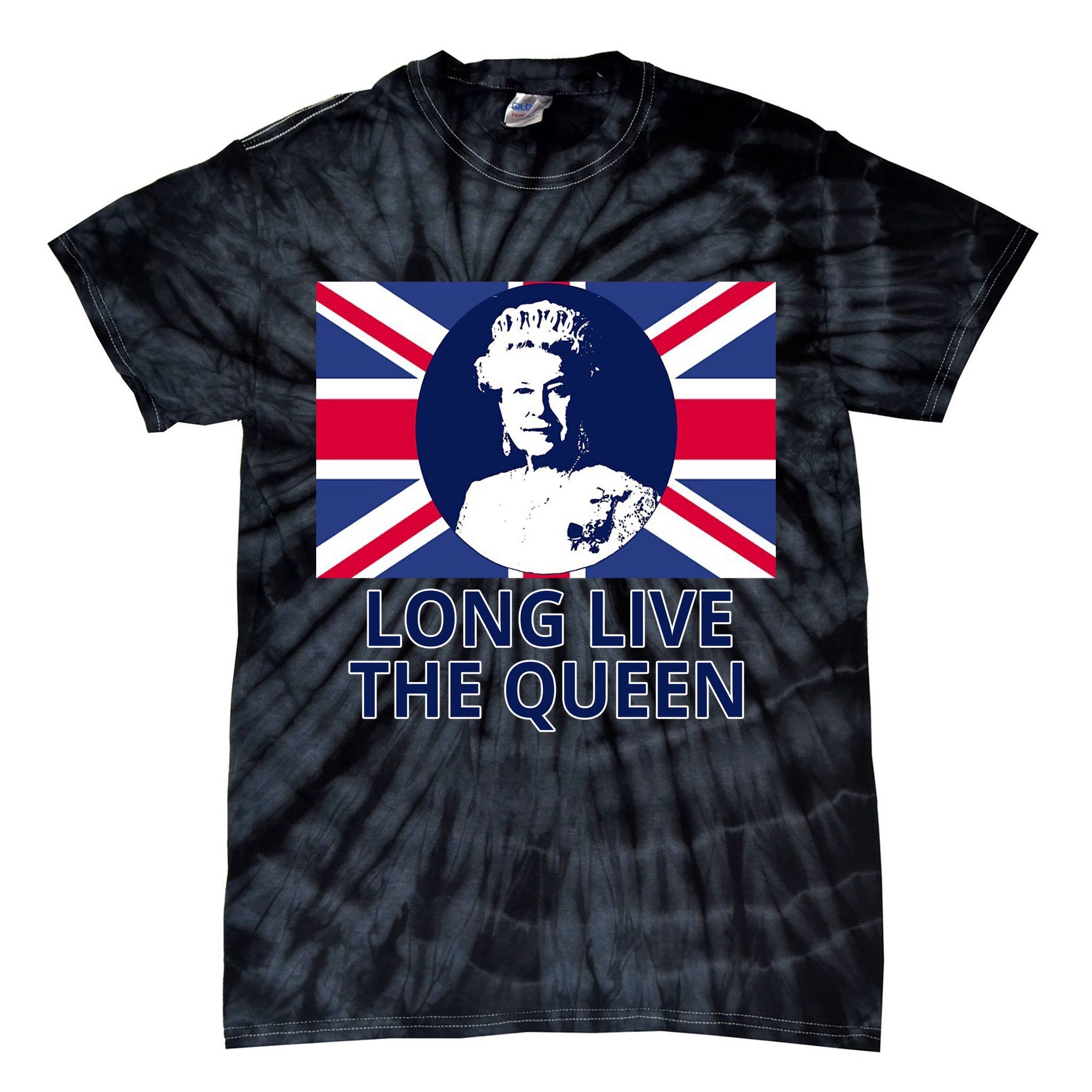 Long Live The Queen Elizabeth Tie-Dye T-Shirt