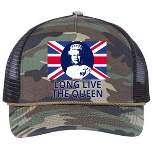 Long Live The Queen Elizabeth Retro Rope Trucker Hat Cap