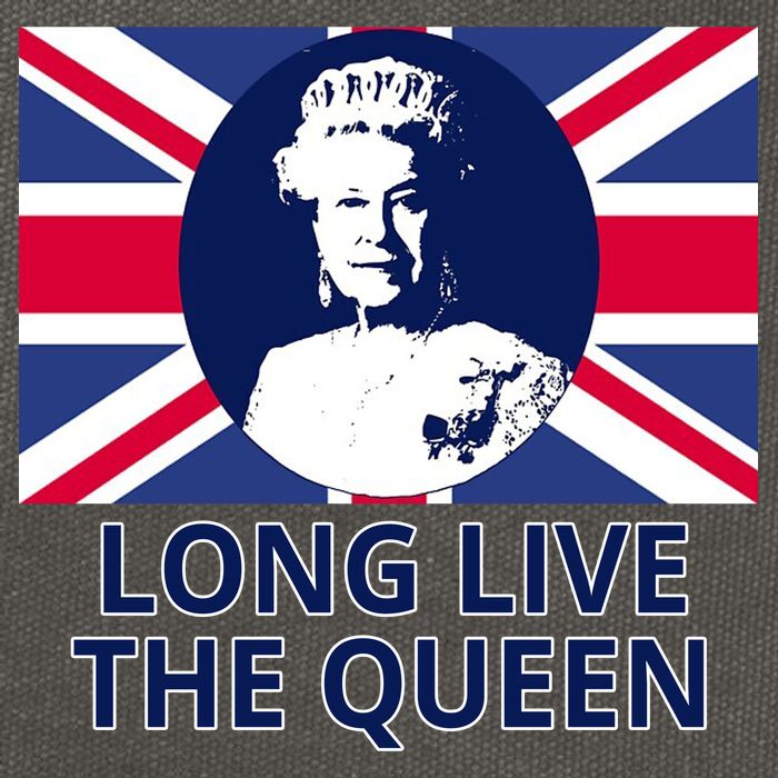 Long Live The Queen Elizabeth Cotton Canvas Backpack