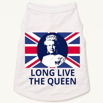 Long Live The Queen Elizabeth Doggie Tank