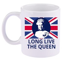 Long Live The Queen Elizabeth 11oz C Handle Ceramic Mug