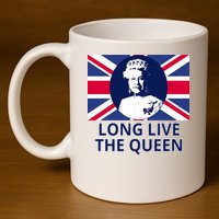 Long Live The Queen Elizabeth 11oz C Handle Ceramic Mug