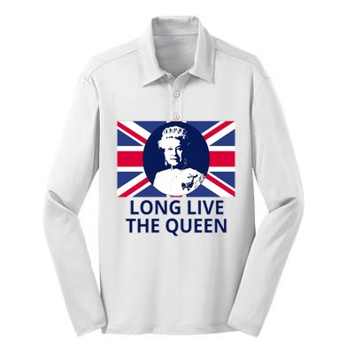 Long Live The Queen Elizabeth Silk Touch Performance Long Sleeve Polo