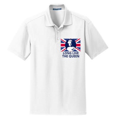 Long Live The Queen Elizabeth Dry Zone Grid Polo