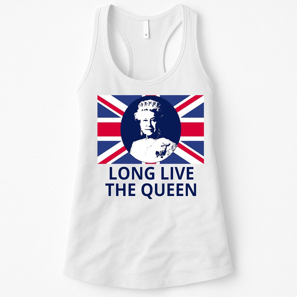 Long Live The Queen Elizabeth Womens Tank Top