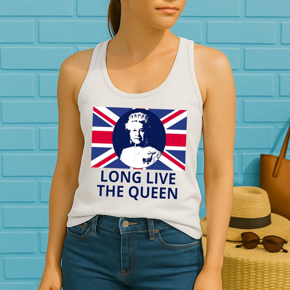 Long Live The Queen Elizabeth Womens Tank Top