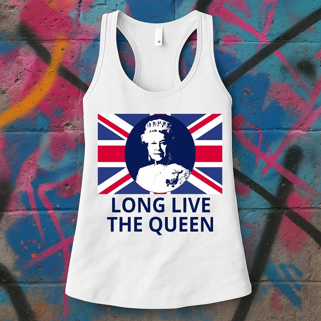 Long Live The Queen Elizabeth Womens Tank Top