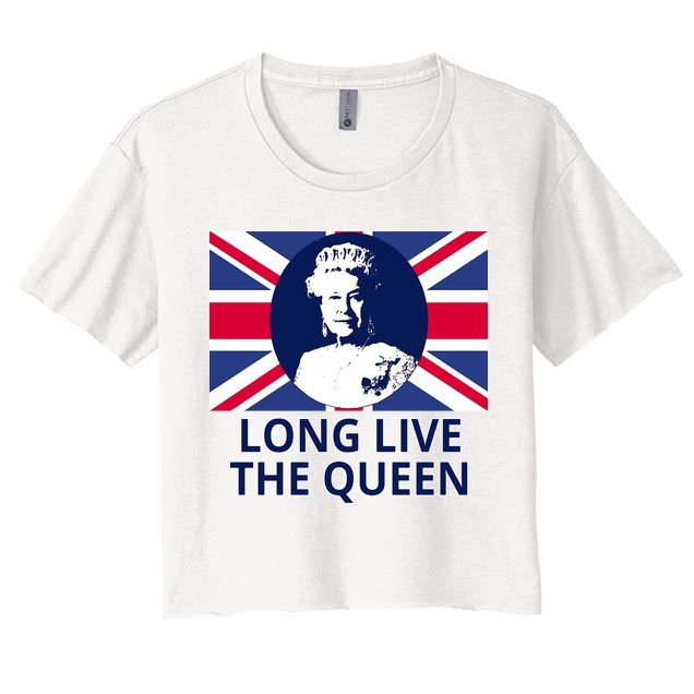 Long Live The Queen Elizabeth Crop Top