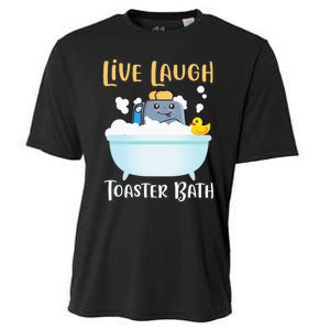 Live Laugh Toaster Bath Cooling Performance Crew T-Shirt