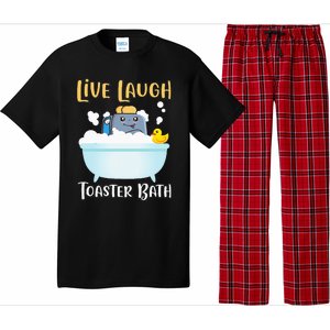 Live Laugh Toaster Bath Pajama Set