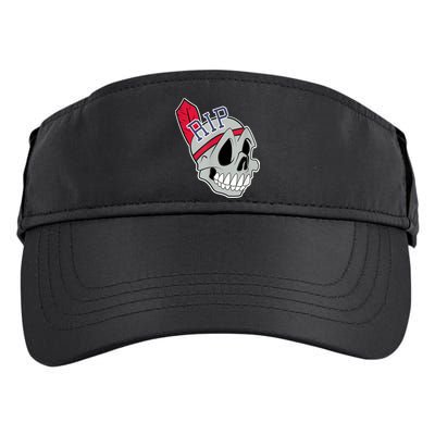 Long Live The Chief Cleveland Baseball Adult Drive Performance Visor