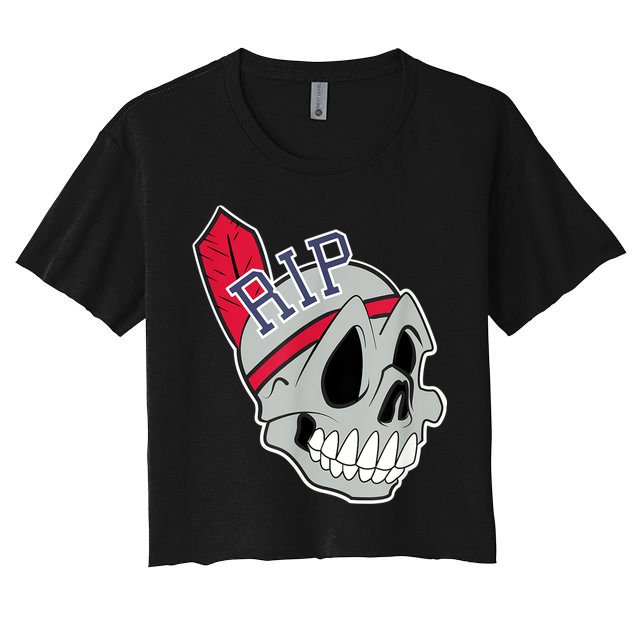 Long Live The Chief Cleveland Baseball Crop Top