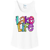 Lake Life Travel Lover Adventurer Lake Life Wildlife Vacation Ladies Essential Tank