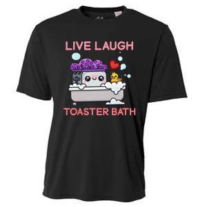 Live Laugh Toaster Bath Cooling Performance Crew T-Shirt