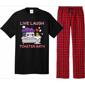 Live Laugh Toaster Bath Pajama Set