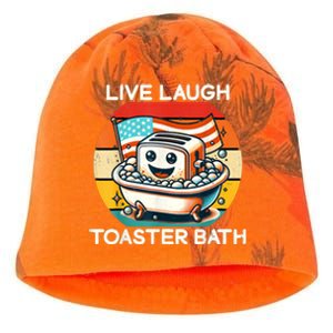 Live Laugh Toaster Bath Kati - Camo Knit Beanie