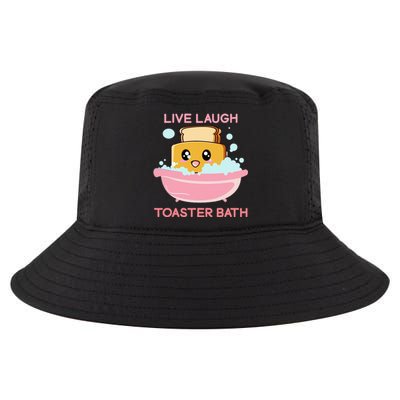 Live Laugh Toaster Bath Funny Saying Cool Comfort Performance Bucket Hat