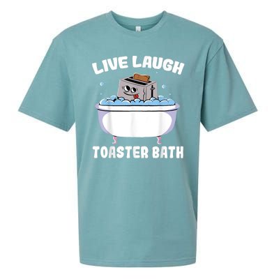 Live Laugh Toaster Bath Sueded Cloud Jersey T-Shirt