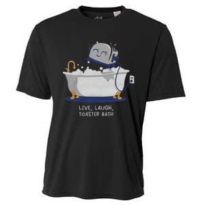 Live Laugh Toaster Bath Cooling Performance Crew T-Shirt