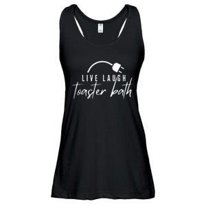 live laugh toaster bath Ladies Essential Flowy Tank