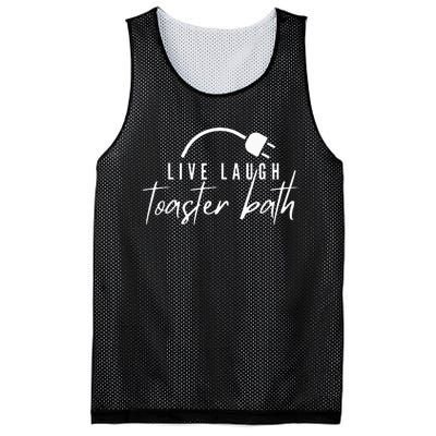 live laugh toaster bath Mesh Reversible Basketball Jersey Tank