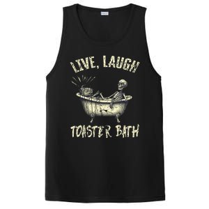 Live Laugh Toaster Bath Skeleton Bathroom PosiCharge Competitor Tank