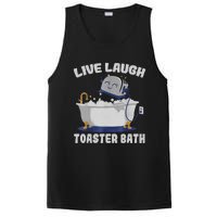 Live Laugh Toaster Bath Funny PosiCharge Competitor Tank