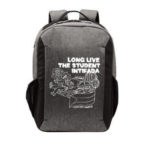 Long Live The Student Intifada Vector Backpack