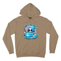 Live Laugh Toaster Bath Skull Halloween Hoodie