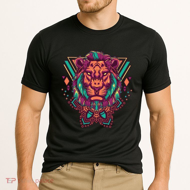 Leo Lion Tribal Performance Shirt