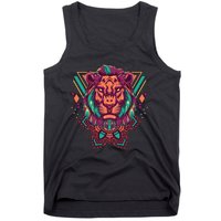 Leo Lion Tribal Tank Top