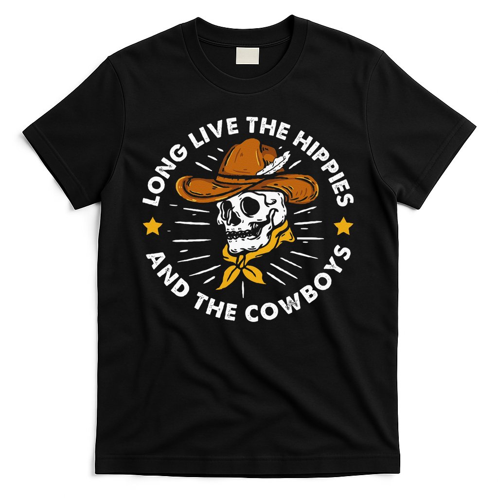 Long Live The Hippies And The Cowboys T-Shirt