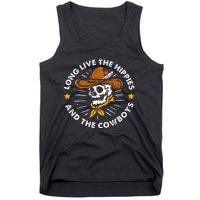 Long Live The Hippies And The Cowboys Tank Top