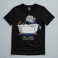 Live Laugh Toaster Bath River Sea Lake Lover T-Shirt