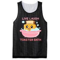 Live Laugh Toaster Bath Funny Saying Mesh Reversible Basketball Jersey Tank