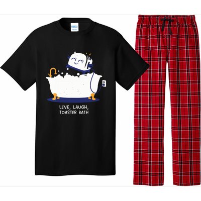 Live Laugh Toaster Bath Pajama Set