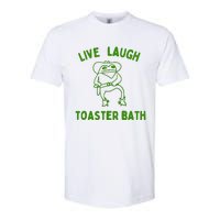 Live Laugh Toaster Bath Softstyle CVC T-Shirt