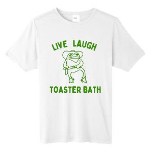 Live Laugh Toaster Bath Tall Fusion ChromaSoft Performance T-Shirt