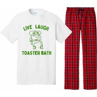 Live Laugh Toaster Bath Pajama Set