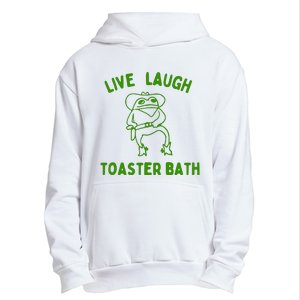 Live Laugh Toaster Bath Urban Pullover Hoodie