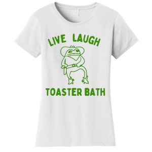 Live Laugh Toaster Bath Women's T-Shirt