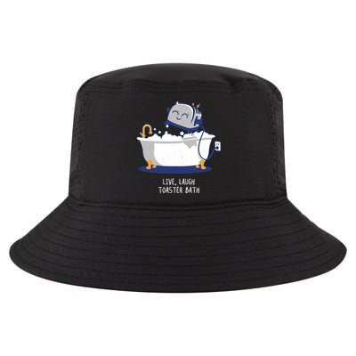 Live Laugh Toaster Bath Funny Cool Comfort Performance Bucket Hat