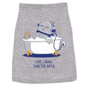 Live Laugh Toaster Bath Funny Doggie Tank