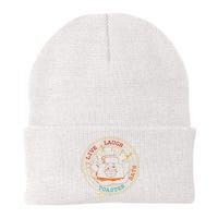 Live Laugh Toaster Bath Knit Cap Winter Beanie