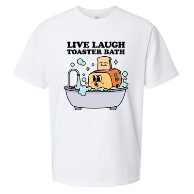 Live Laugh Toaster Bath Sueded Cloud Jersey T-Shirt