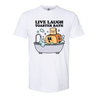 Live Laugh Toaster Bath Softstyle CVC T-Shirt