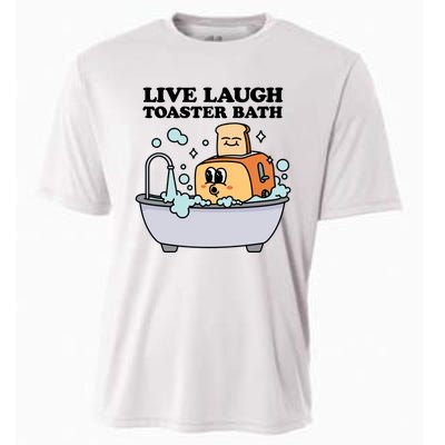 Live Laugh Toaster Bath Cooling Performance Crew T-Shirt