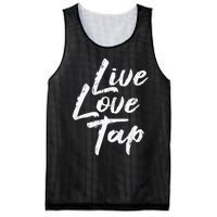 Live Love Tap Tap Dancing Tap Dancer Tap Dance Teacher Mesh Reversible Basketball Jersey Tank